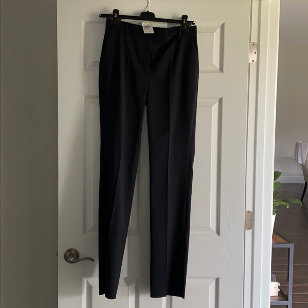 Salvatore Ferragamo Navy Trousers